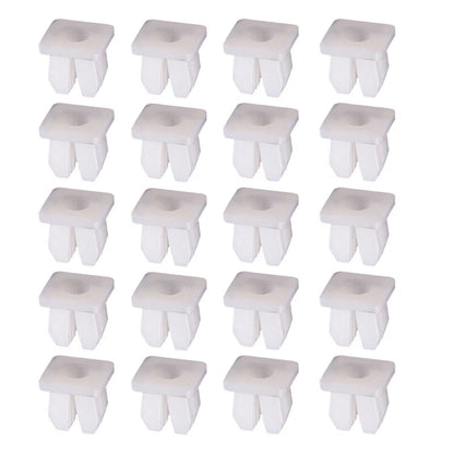 Nylon Nut Screw Grommet Clip for Toyota Honda Mazda  - 20 Pcs