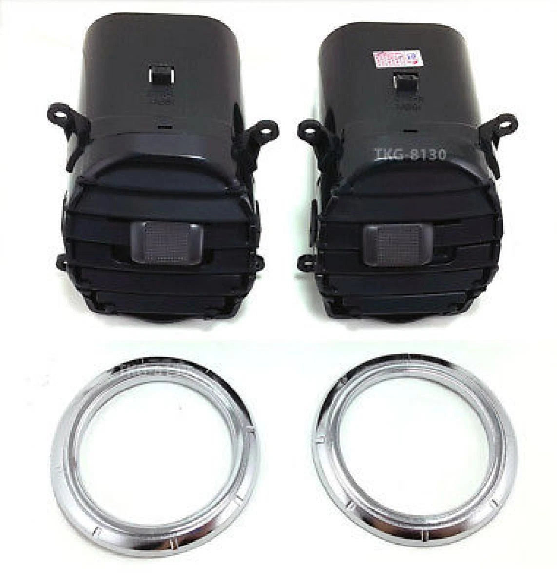 2 x Air Vent Trim Middle Side for Isuzu D-Max Ute(2007-2011)