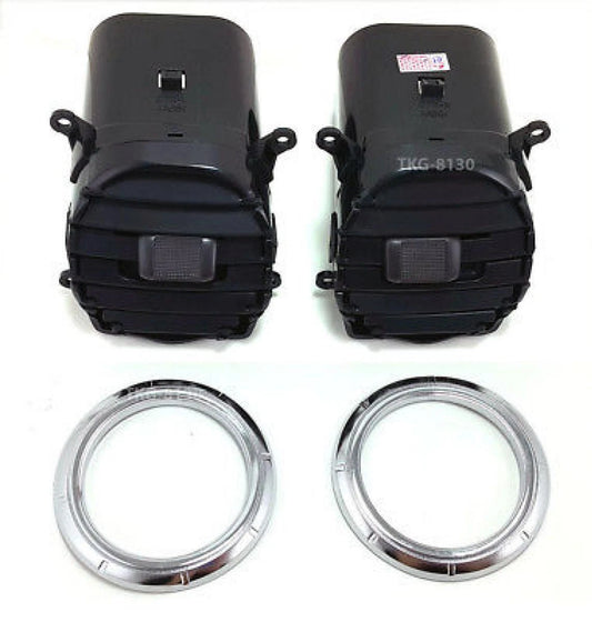 2 x Air Vent Trim Middle Side for Isuzu D-Max Ute(2007-2011)