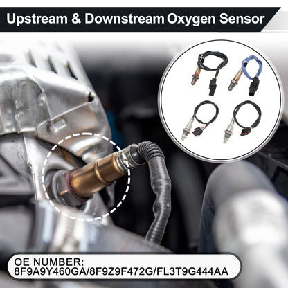 Oxygen Sensors 4 x for Ford Expedition 3.5L (2015-2023)
