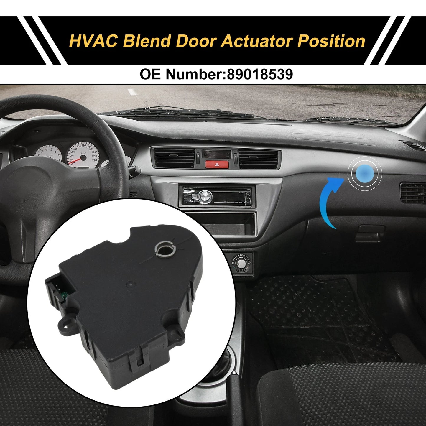 Heater Blend Door Actuator for GMC Envoy (2002)