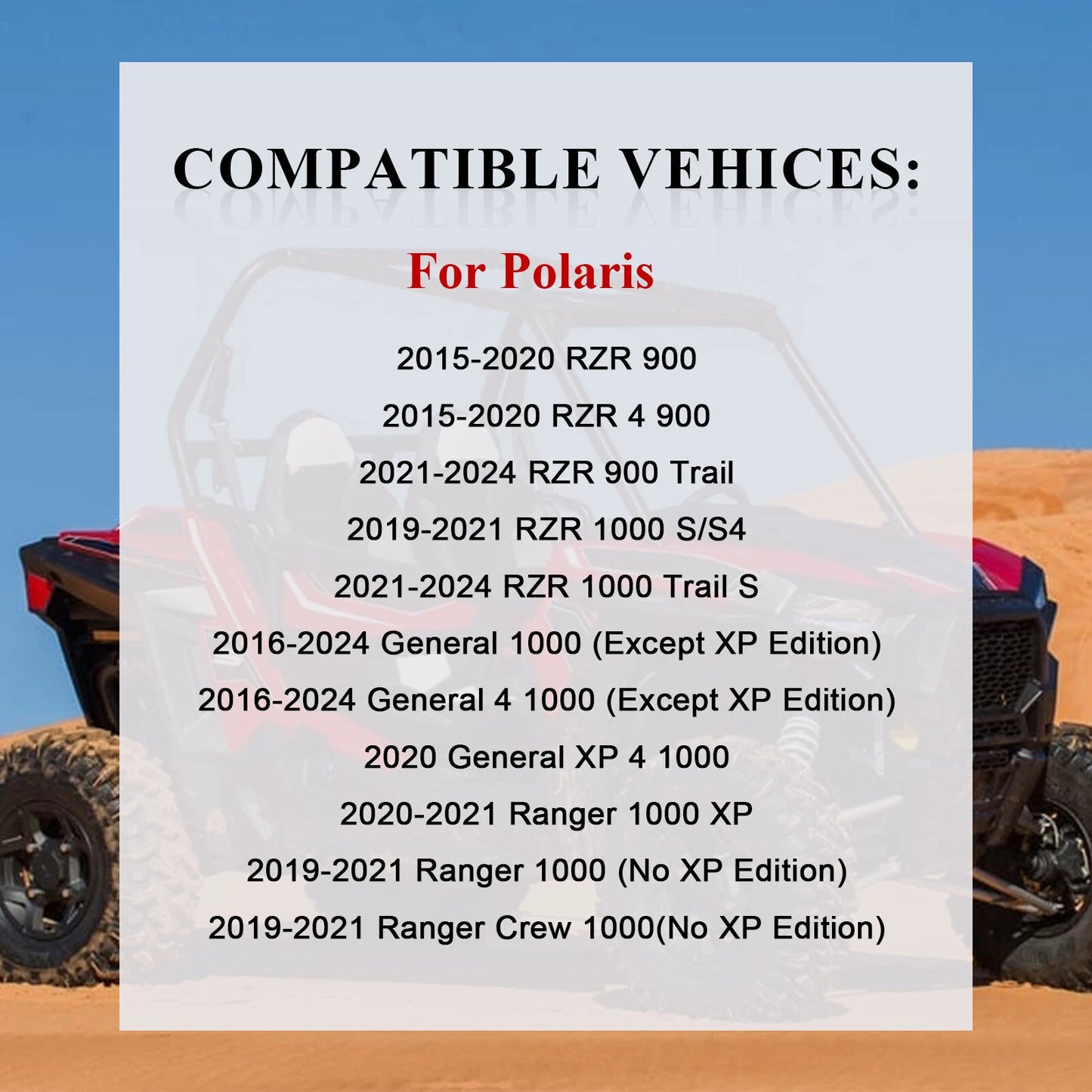 Steering Rack & Pinion Tie Rod End for Polaris Ranger 2013-2023