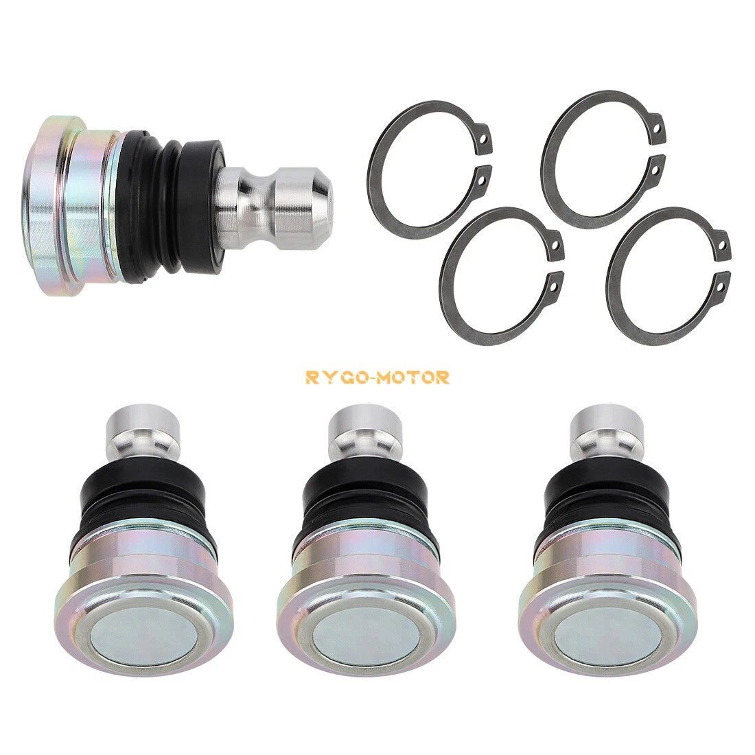 4 x Front Upper Lower Ball Joint for Polaris RZR General XP 1000 XP4 1000