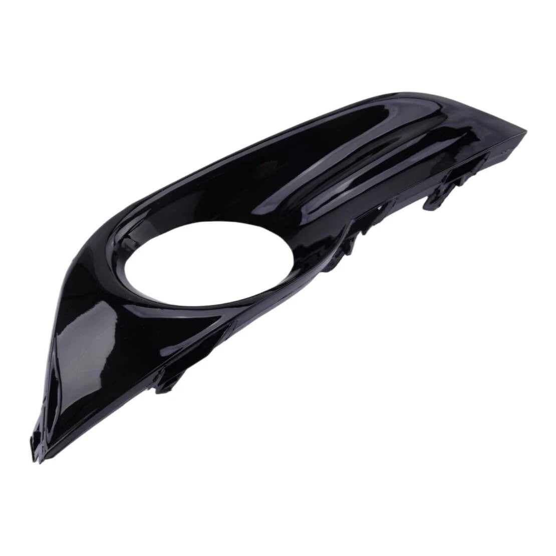 Left Front Bumper Fog Light Bezel Cover Black for Nissan Altima (2008-2012)