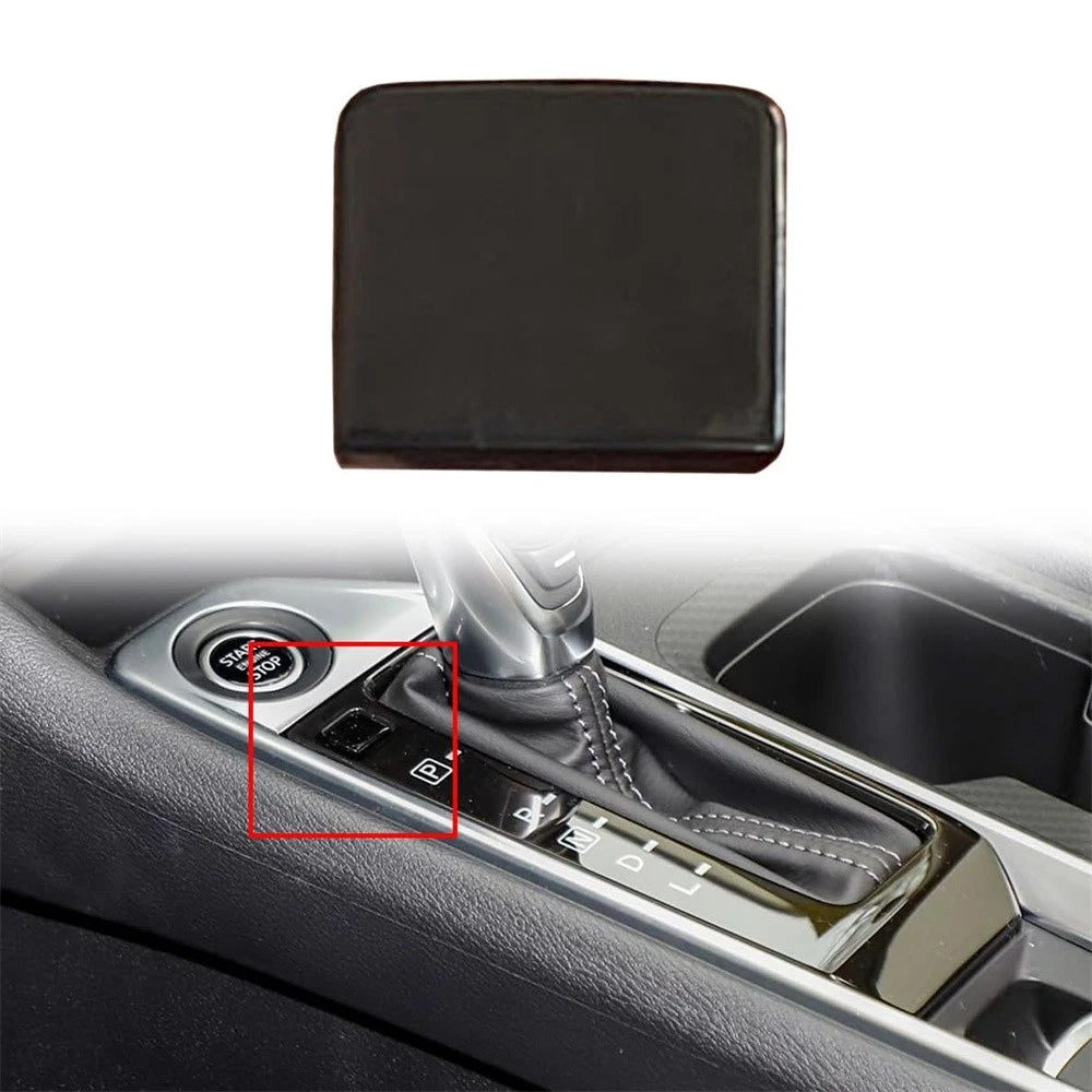 Black Gear Shift Lock Release Button Cap Cover for Nissan Sentra (2020-2024)