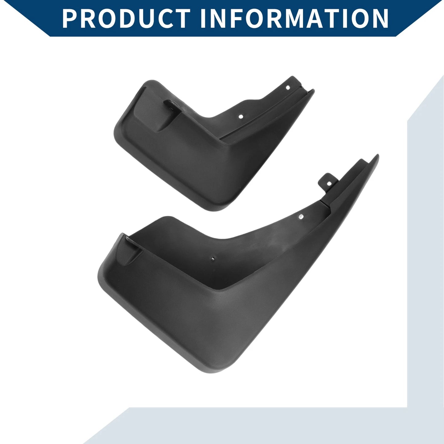 Mud Flaps Splash Guards 1 Set for Land Rover Freelander 2 (2012-2016)