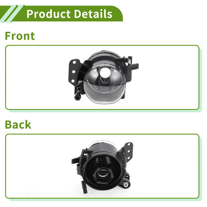 Right Fog Light Grill for BMW 5 Series (2004-2008) - 1 x Quality Replacement