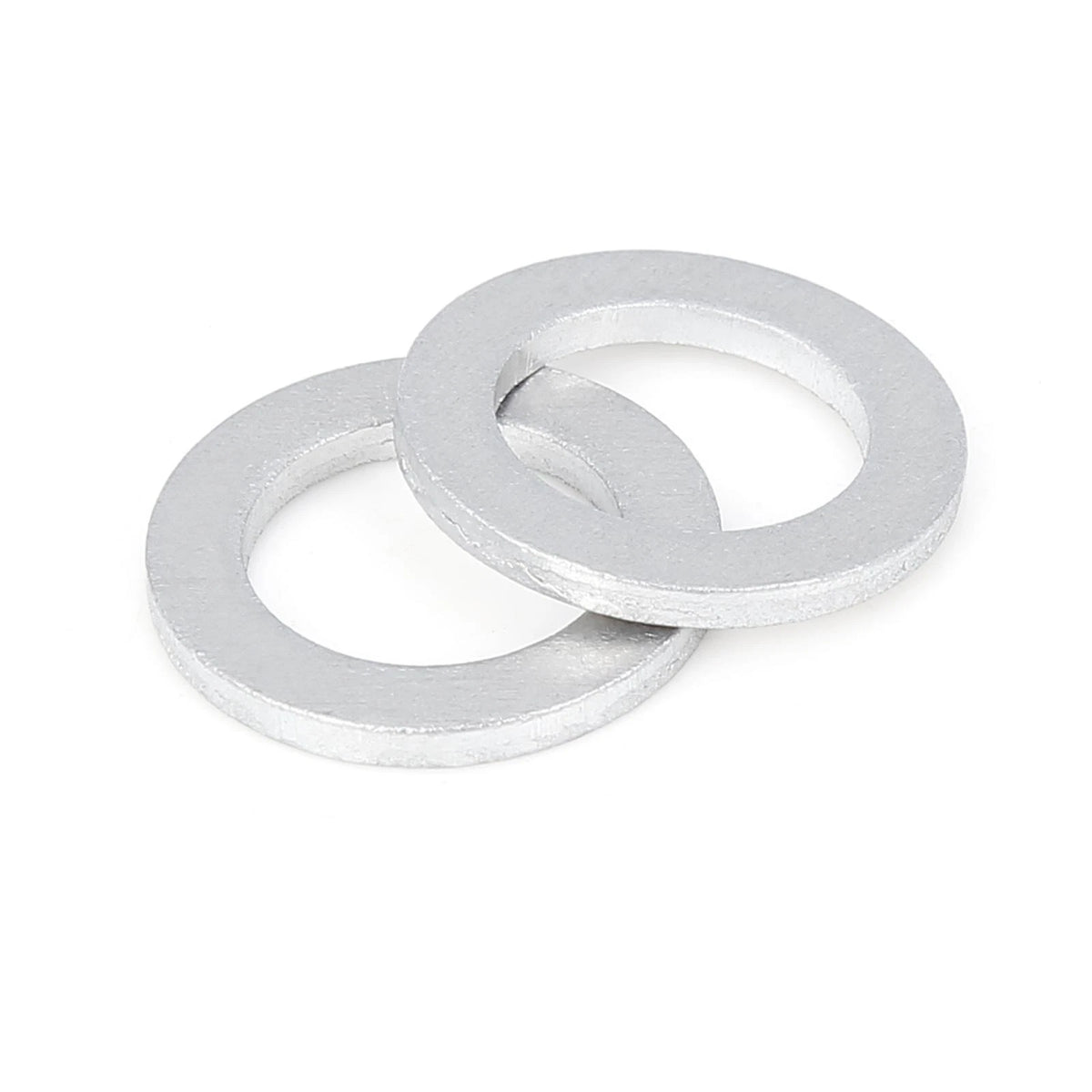 4 x M14 Silver Tone Oil Drain Plug Gaskets for Honda (94109-14000)