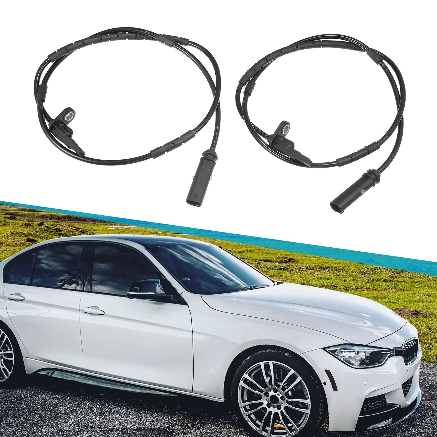 ABS Wheel Speed Sensor Rear Left & Right for BMW 228i 2.0L