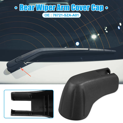 Rear Windshield Wiper Arm Nut Cover for Honda Pilot (2016-2023) - Black