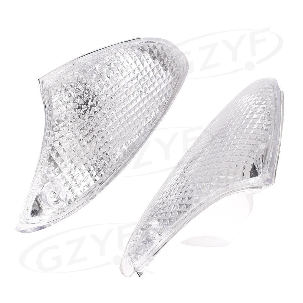 Clear Front Turn Signal Lens Covers  for BMW K1200S K1300S (All Years)