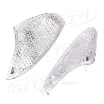Clear Front Turn Signal Lens Covers  for BMW K1200S K1300S (All Years)