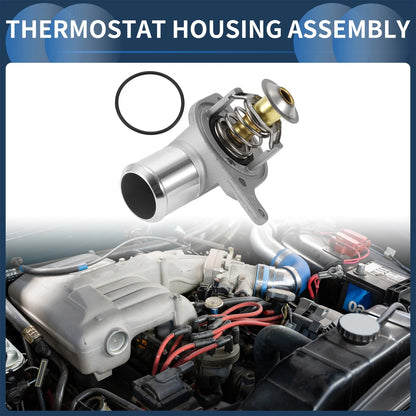 Engine Coolant Thermostat Housing for Chevrolet Silverado 1500 2500 (1999 - 2003)