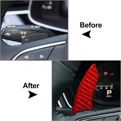Steering Wheel Shift Paddle Extensions for Audi A3 A4 A5 A6 A7 A8 Q5 Q7 S3 S5