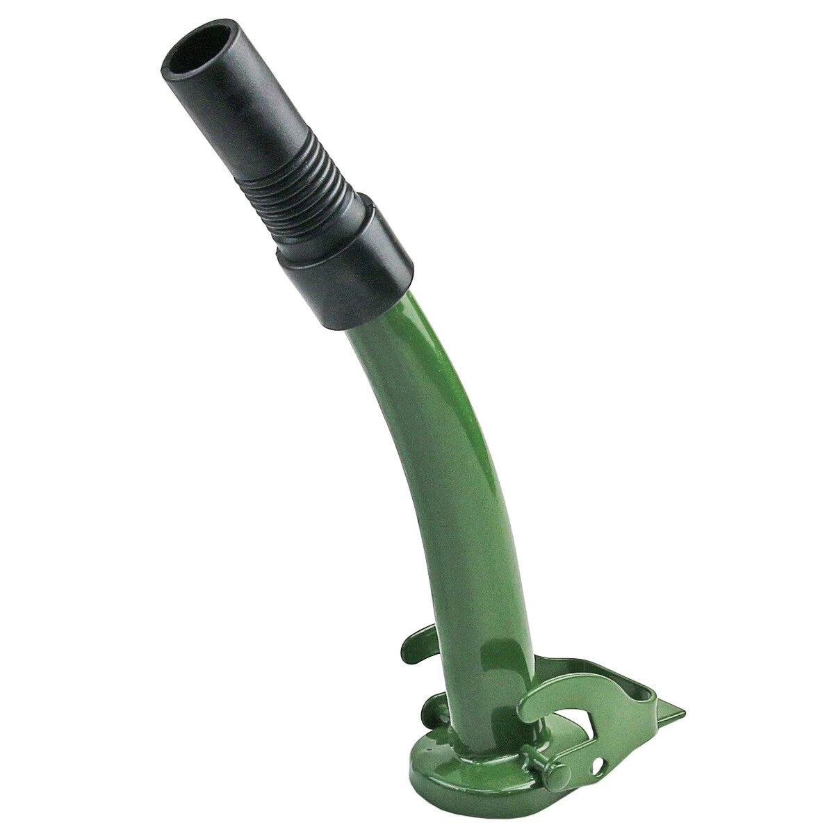 2.6 Gallon Green Steel Jerry Can w/Spout for Fuel/Petrol (No Year)