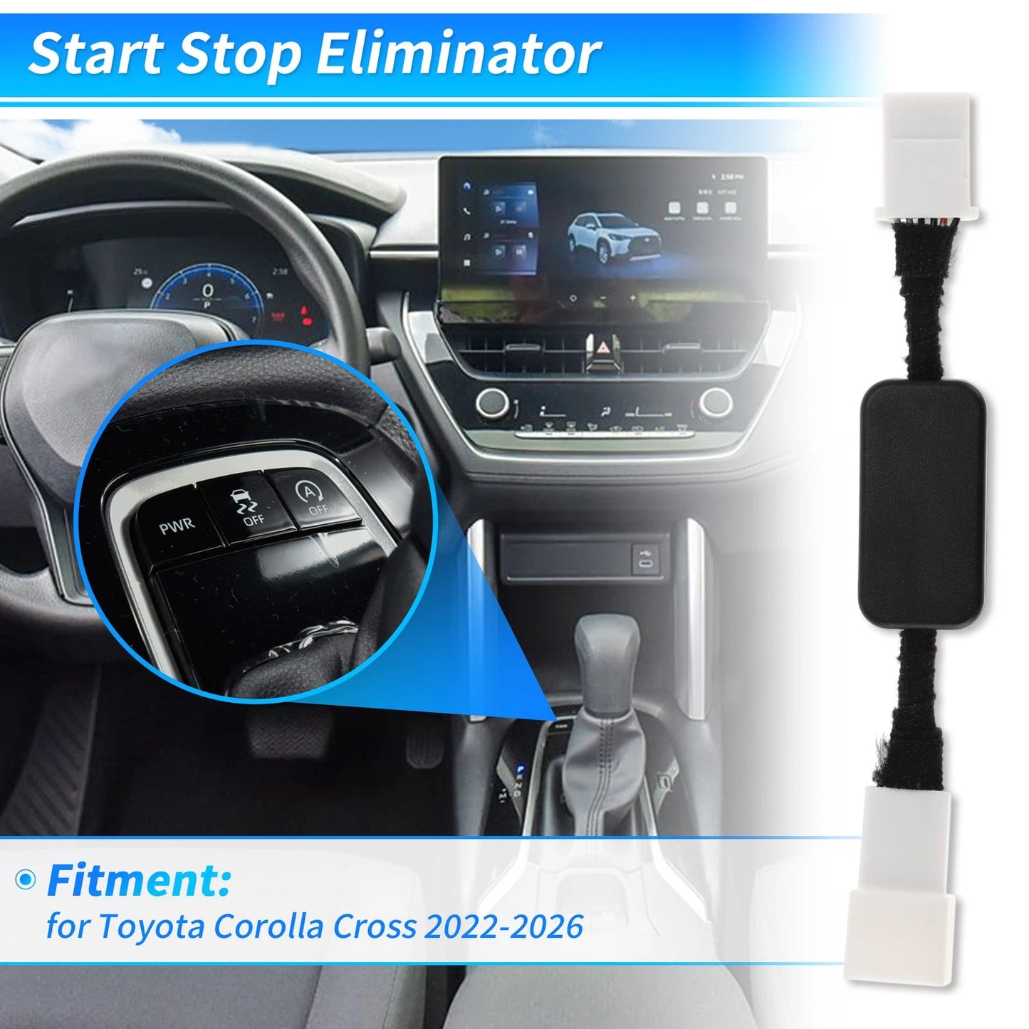 Auto Start Stop Eliminator for Toyota Corolla Cross