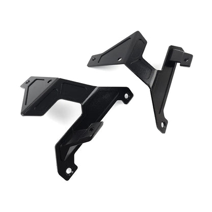 Dual A-Pillar Light Mounting Brackets for Jeep Wrangler JL, Gladiator JT (2018-2024)