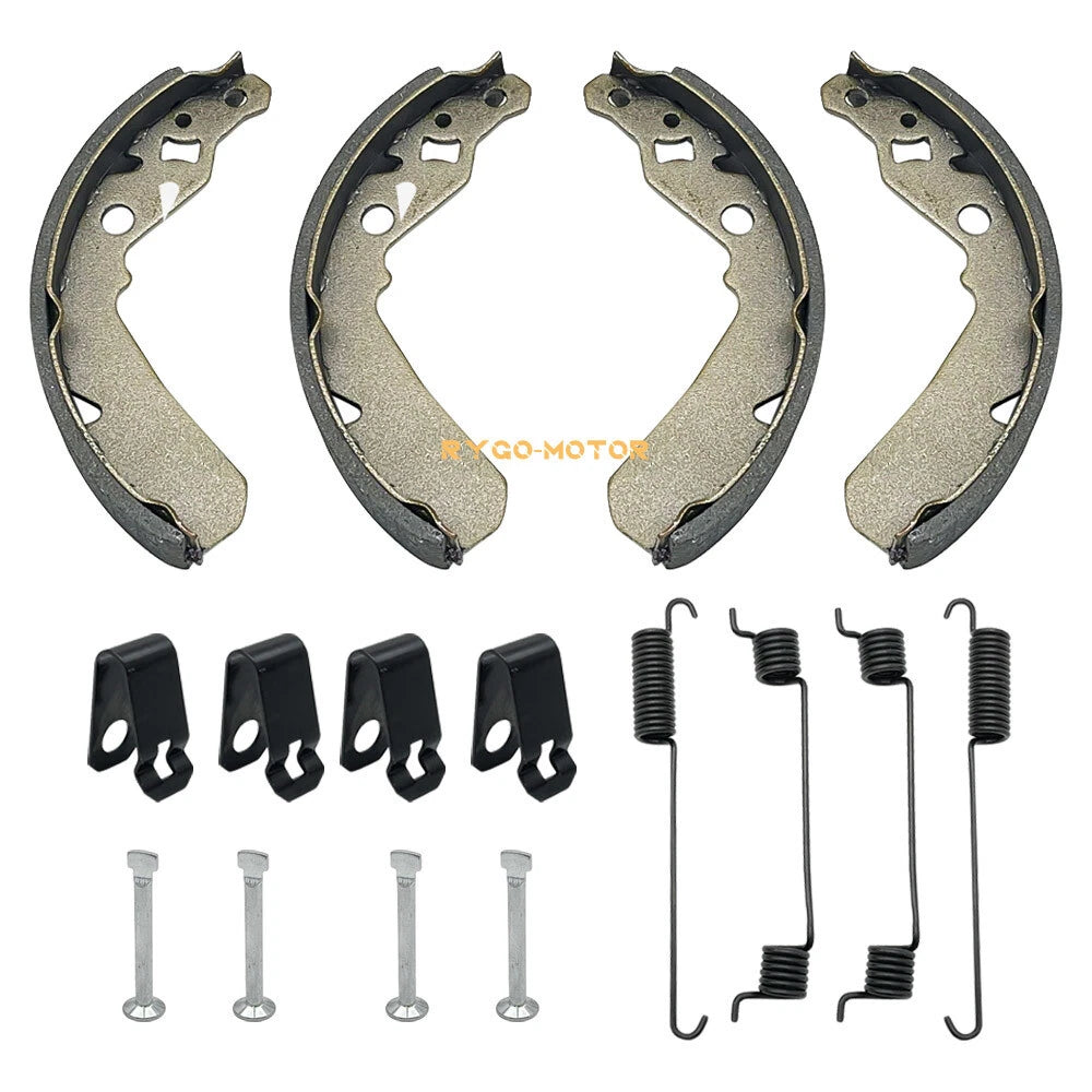 2 x Front & Rear Brake Wheel Cylinders w/Shoes for Kawasaki Mule 500 520 550