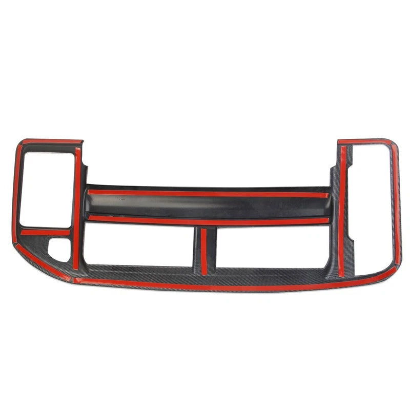 Carbon Fiber Dashboard Air Vent Outlet Cover Trim for Chevy Tahoe (2015-2020)