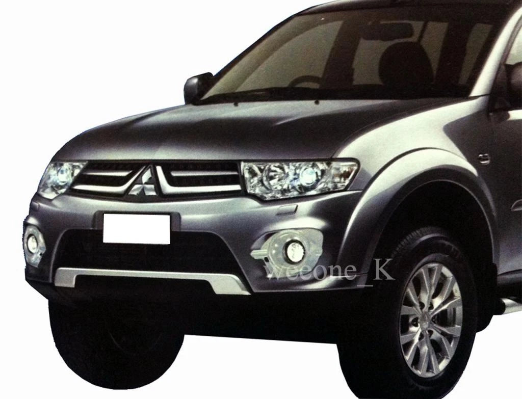 Fog Light Lamp Cover Trim for Mitsubishi Montero/Pajero Sport (2014-2015)
