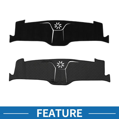 Dashboard Dash Cover Mat for Ford Mustang Mach-E Sun Protector Black