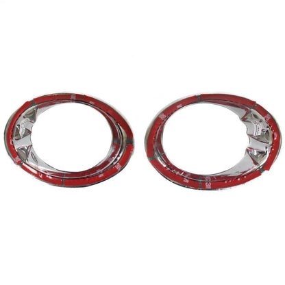 Fog Light Surround Cover Trims Chrome Pair Fits Mazda BT-50 Pickup UTE 2006-11