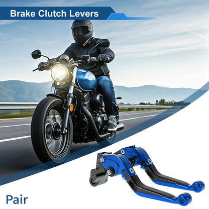 Adjustable Short Brake Clutch Lever 1 Pair for Kawasaki NINJA650R (2009–2016)