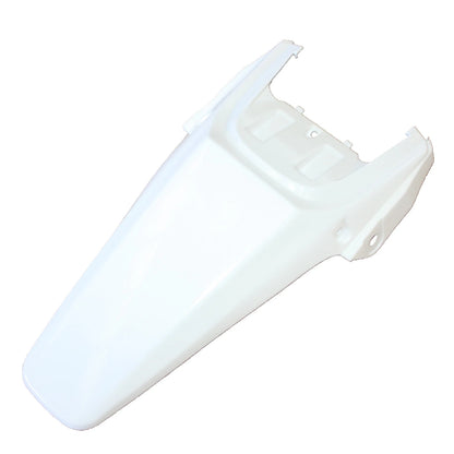 White Plastic Rear Tail Mud Guard Fender for CRF70 PIT PRO Trail Dirt Bike