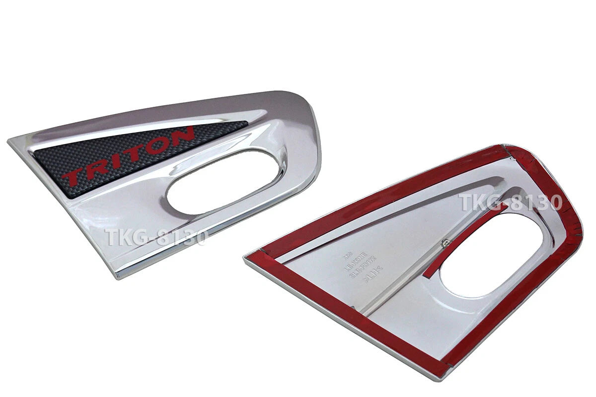 Chrome Side Vent for Mitsubishi L200 Triton Ute(2005-2014)