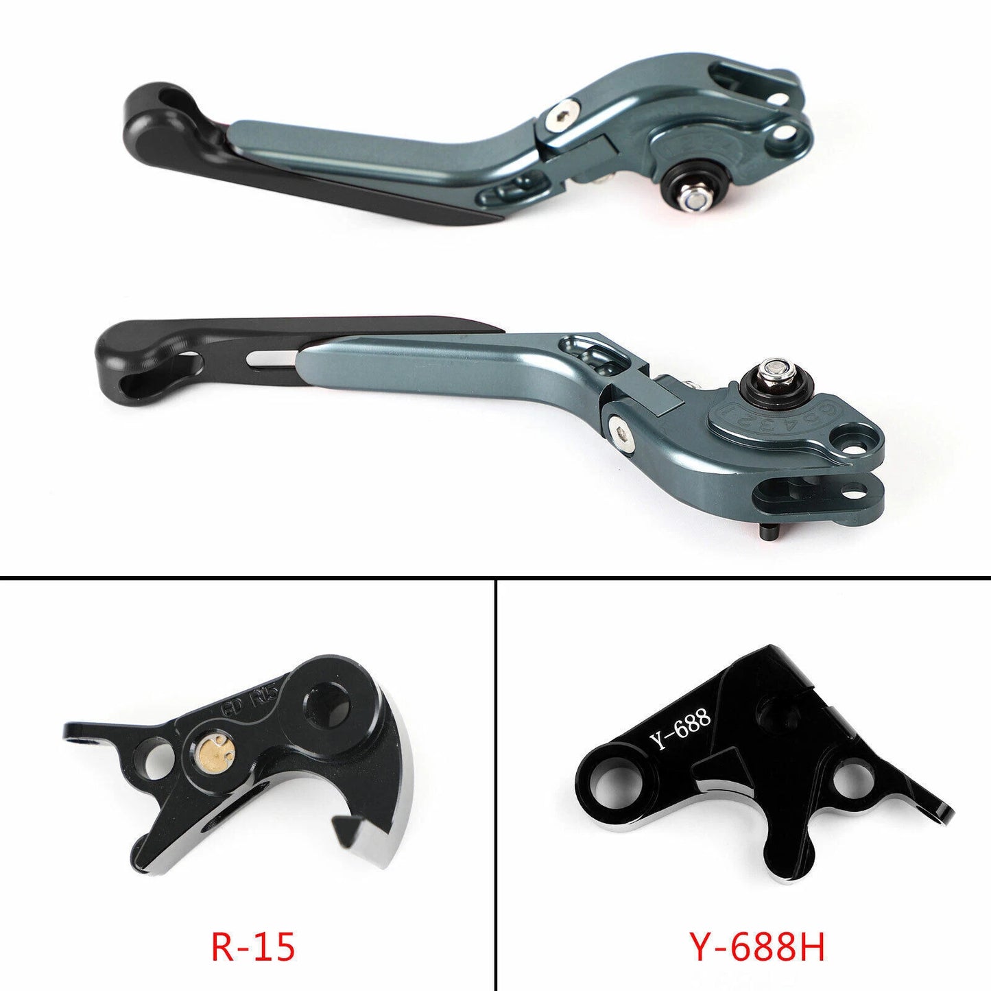 Adjustable Brake Clutch Lever for Yamaha MT-09 Tracer 900, YZF R6 (2021-2022)