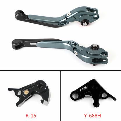 Adjustable Brake Clutch Lever for Yamaha MT-09 Tracer 900, YZF R6 (2021-2022)