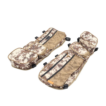 Front Side Door Storage Bags with Knee Pad for Can-Am Maverick X3 (2017-24)