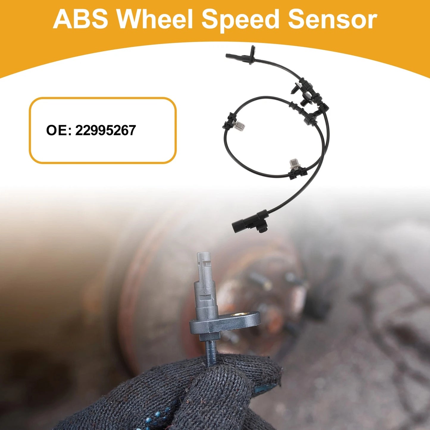ABS Wheel Speed Sensor for Cadillac XT5 Rear (17–19)