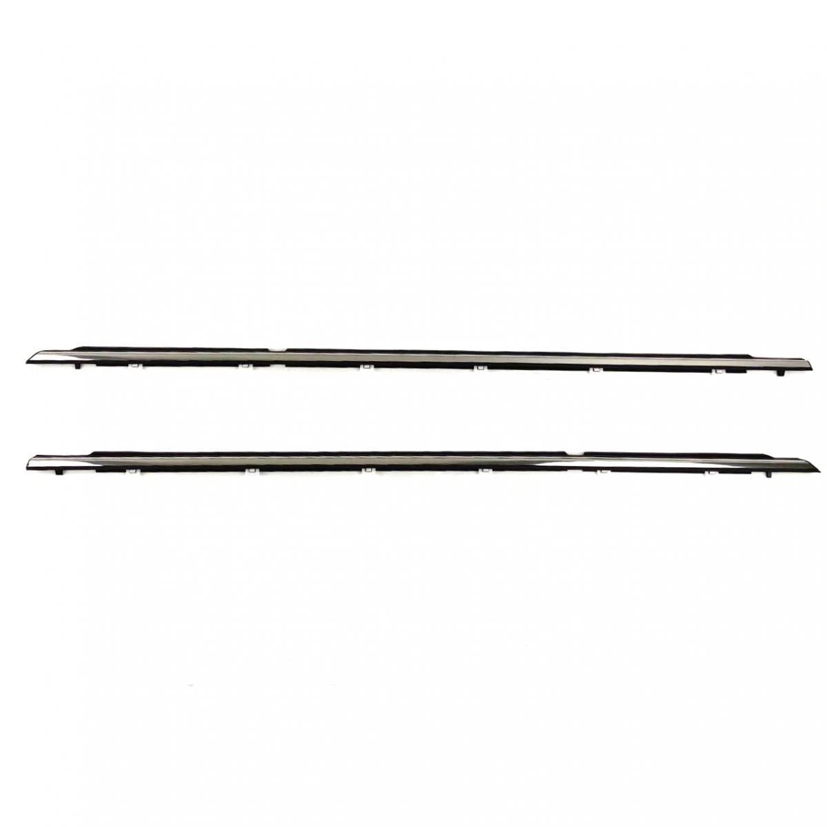 Outer Weatherstip Door Belt Rear Pair Chrome Fits Toyota Camry 4D SE 2002-06 D09