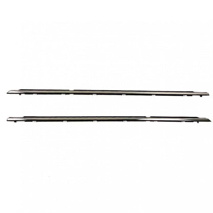 Outer Weatherstip Door Belt Rear Pair Chrome Fits Toyota Camry 4D SE 2002-06 D09