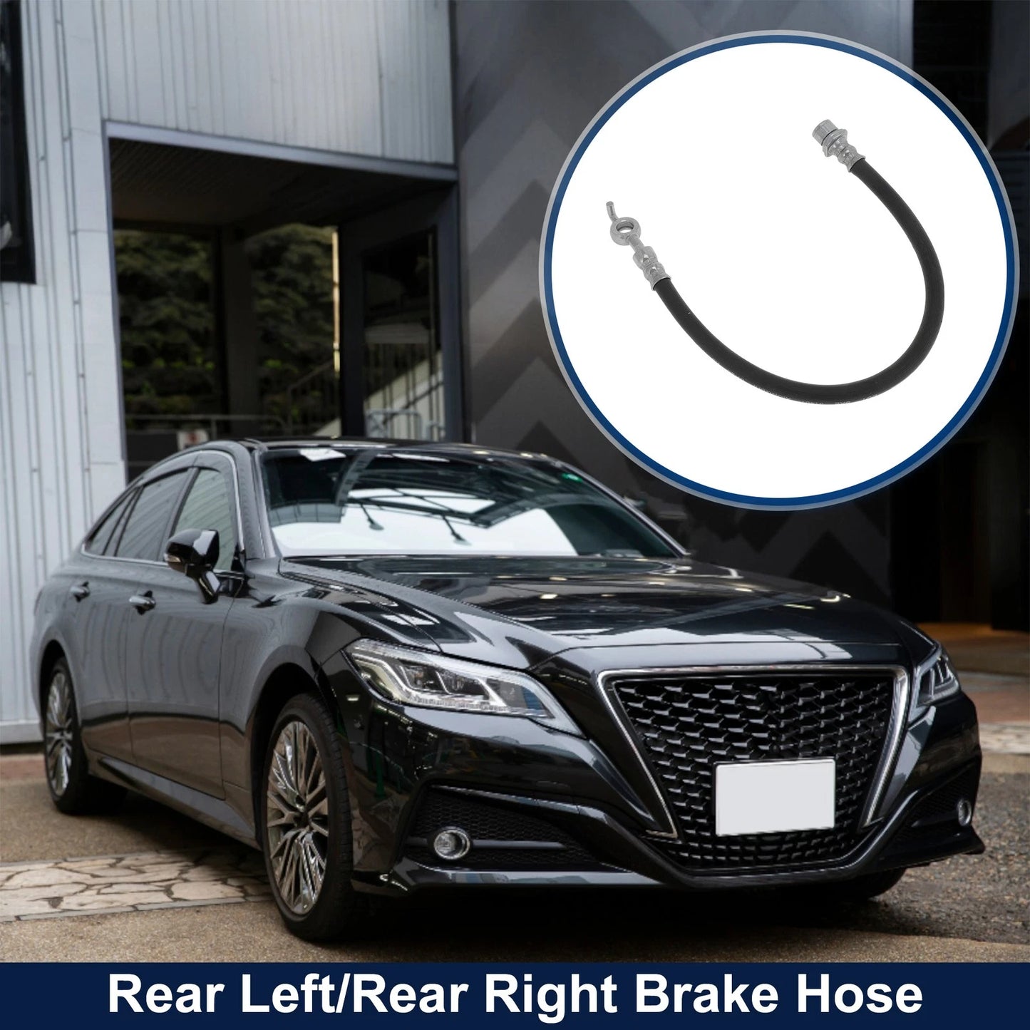 Brake Hose 2 x Rear Left Right for Toyota Crown