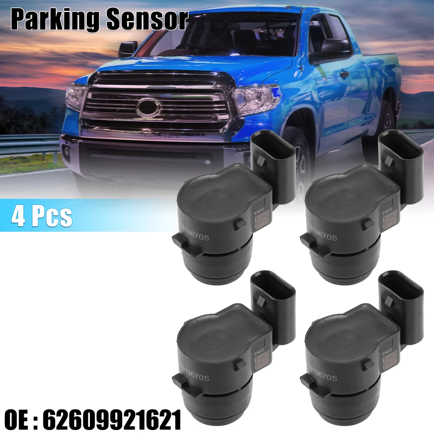 4 x PDC Parking Assist Sensors for BMW 1 Series E81 Hatch (2006-2012)
