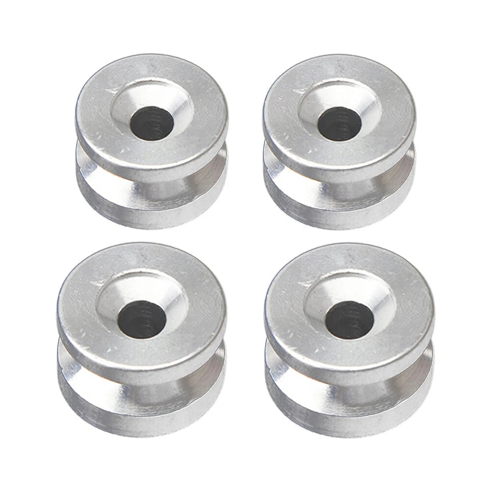 Trunk Base Plate Pad Bracket Bushing Spacer for Motorcycle Silver