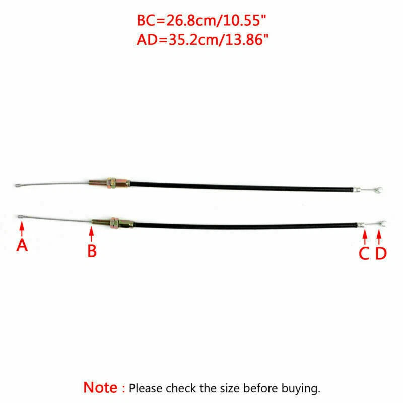 Valve Cable Cord for Yamaha TZR125 RD350 (1987-1994)