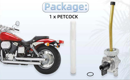 Tank Cock Fuel Valve Petcock for Honda VT750DC Shadow Spirit 750 (2001-2007)