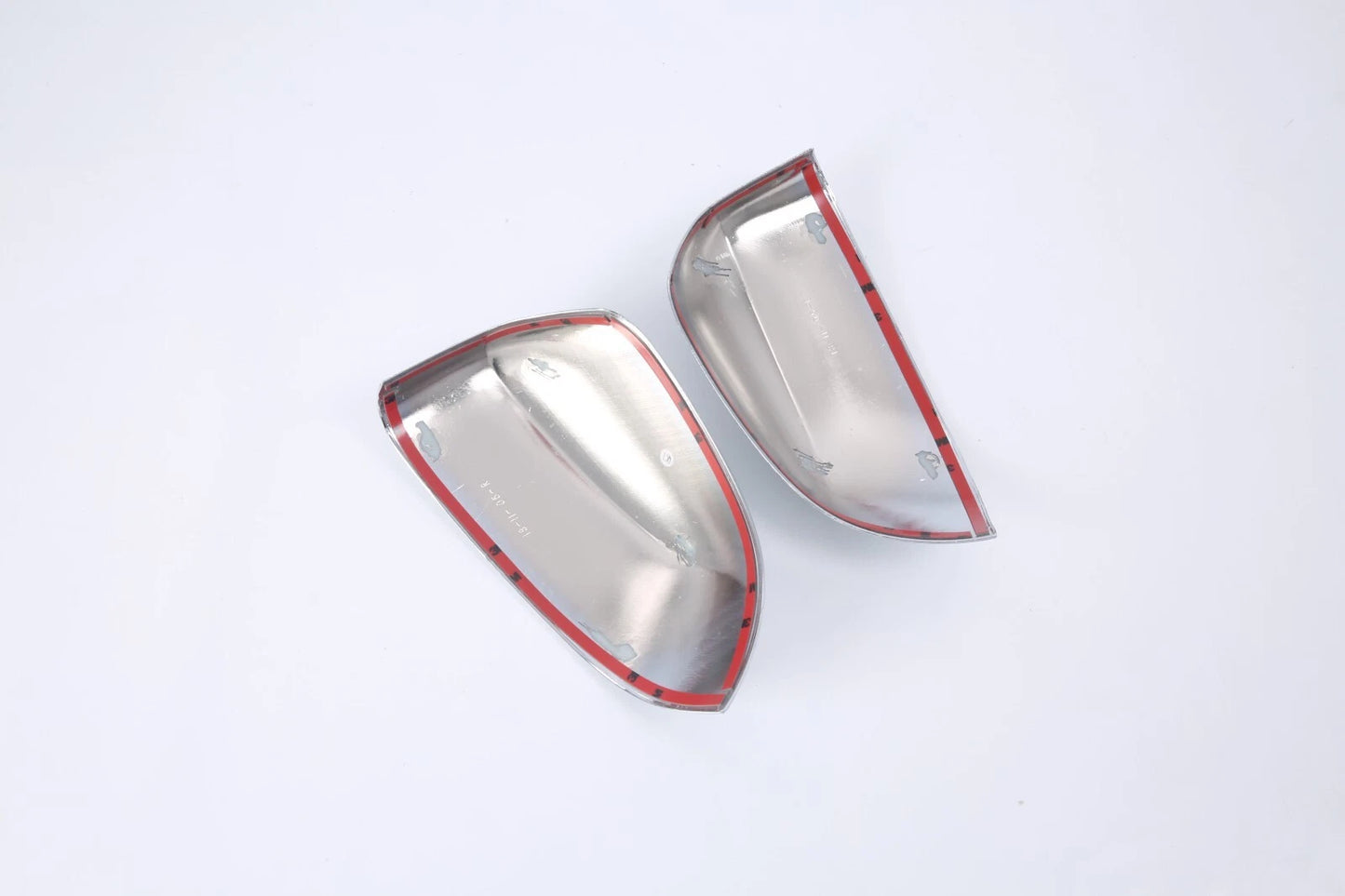 ABS Chrome Side Rearview Mirror Lid Frame Cover Trim for BMW X3 2018-2024