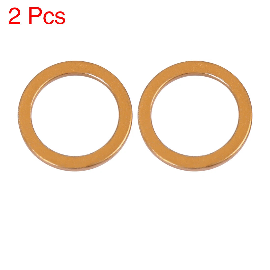2 x 25mm ID 33mm OD Motorcycle Exhaust Muffler Pipe Gasket for Jiangling JH70