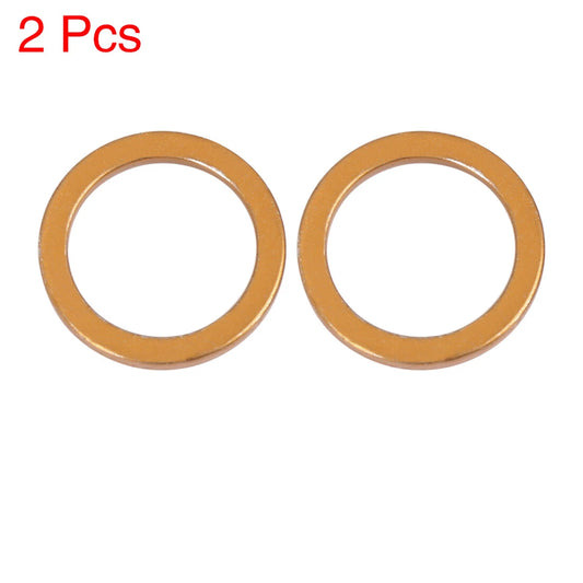 2 x 25mm ID 33mm OD Motorcycle Exhaust Muffler Pipe Gasket for Jiangling JH70