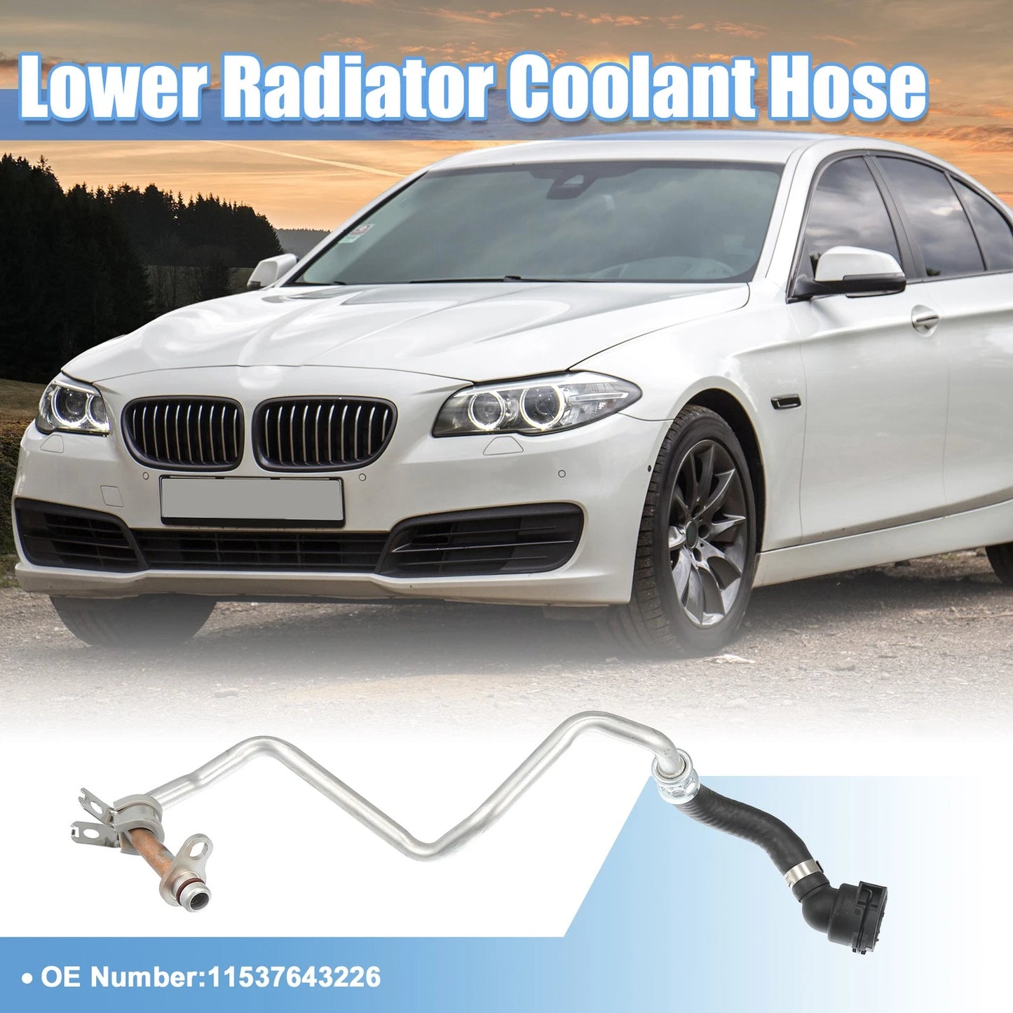 Turbocharger Coolant Return Line for BMW 230i Base 2.0L L4 (2017-2023)