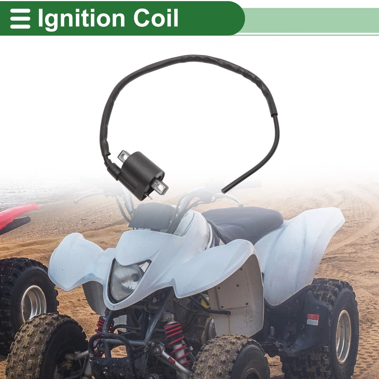 Ignition Coil ABS Metal 1 x for Yamaha RZ50 RA02J TZR50R