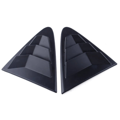 2 x Side Window Bucket Louver Covers for Toyota Corolla Hatchback (2019)