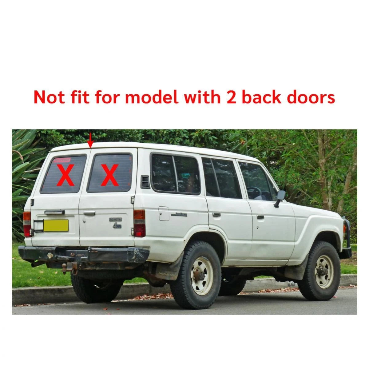 Rear Windshield Rubber Seal Fits Toyota Land Cruiser FJ60 HJ60 FJ62 1980-1990