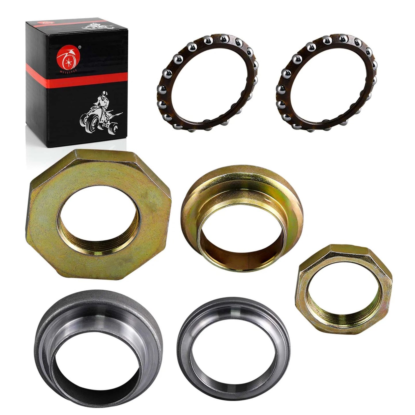 Steering Ball Race Balls Stem Bearing for Yamaha PW50 Y-Zinger (1981–2013)