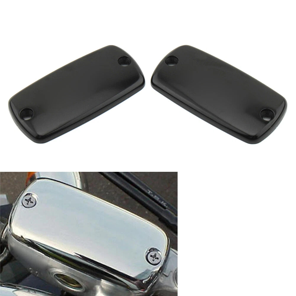 Front Brake Reservoir Fluid Caps for Honda Valkyrie Goldwing GL1500 GL1800