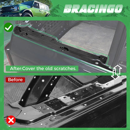 TPE Rear Body Tub Rail Cover Armor Guard for Ford Bronco 2021-2023 4-Door